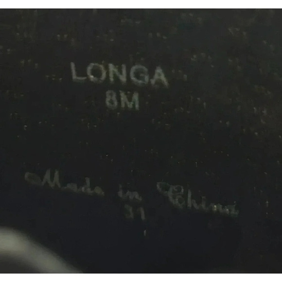 Donald J Pliner Longa Booties Brown Metallic Heeled Ankle Buckle Zip SZ 8 M - Picture 12 of 12